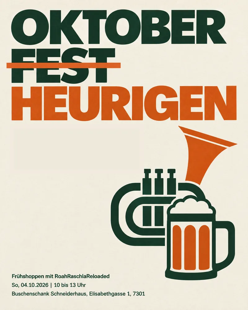 Oktoberheurigen – Frühshoppen in der Buschenschank Schneiderhaus